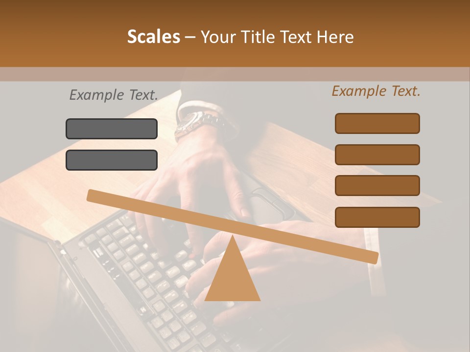 White Macro Blackberry PowerPoint Template