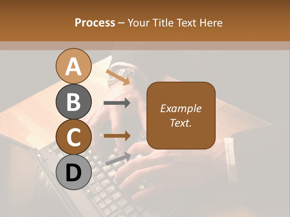 White Macro Blackberry PowerPoint Template