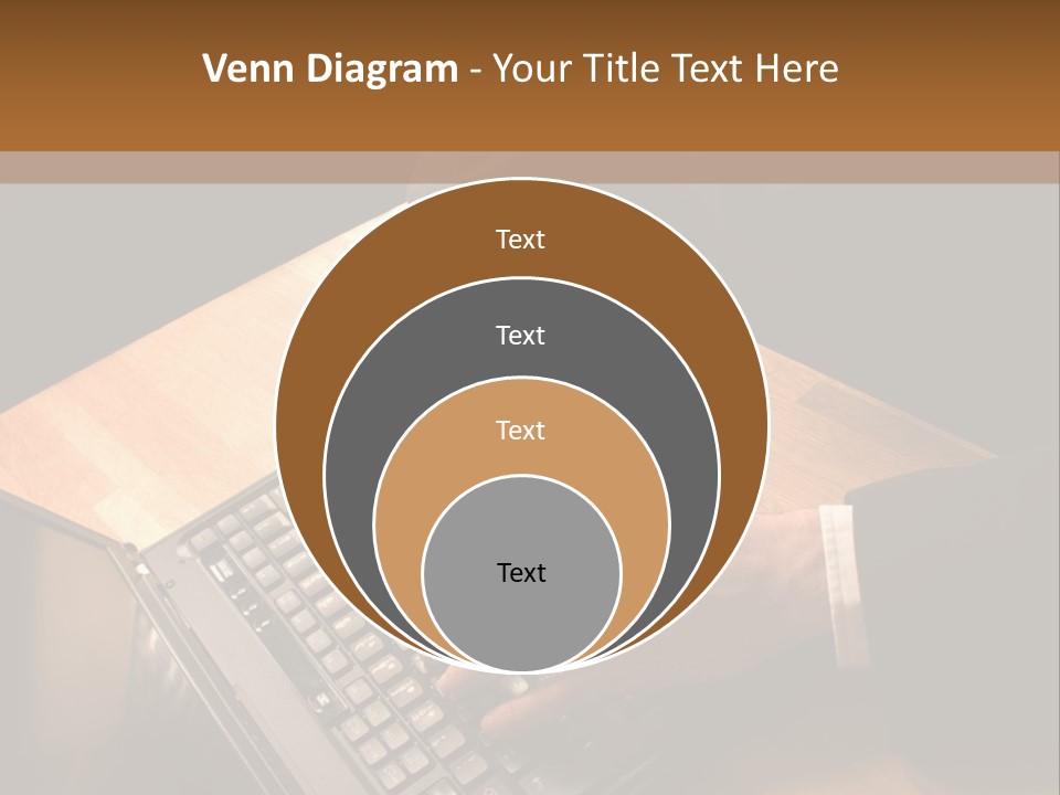 White Macro Blackberry PowerPoint Template