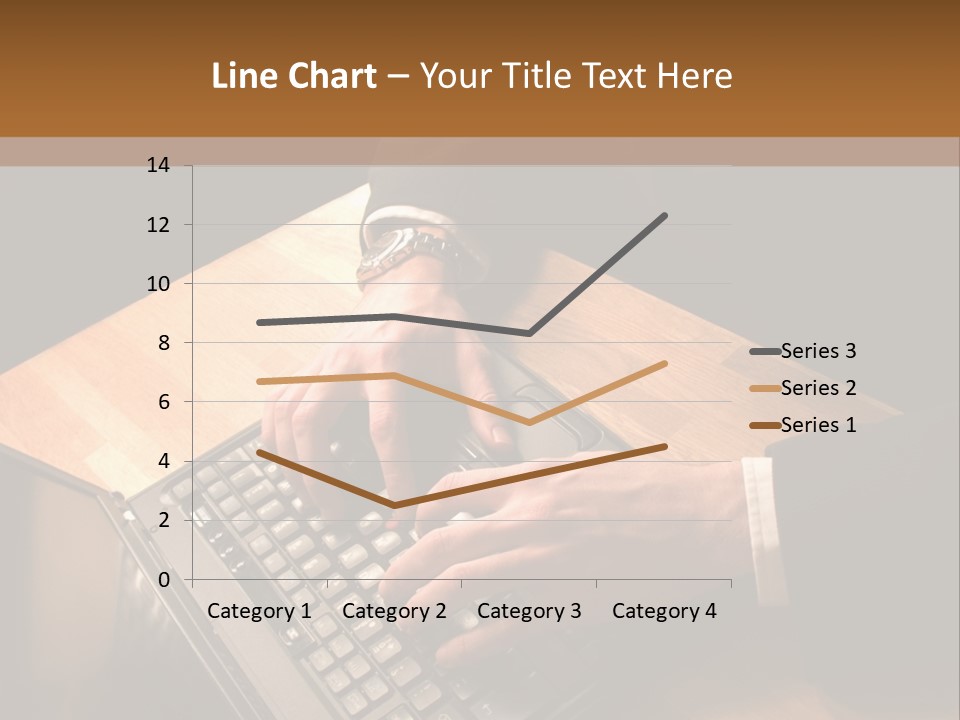 White Macro Blackberry PowerPoint Template