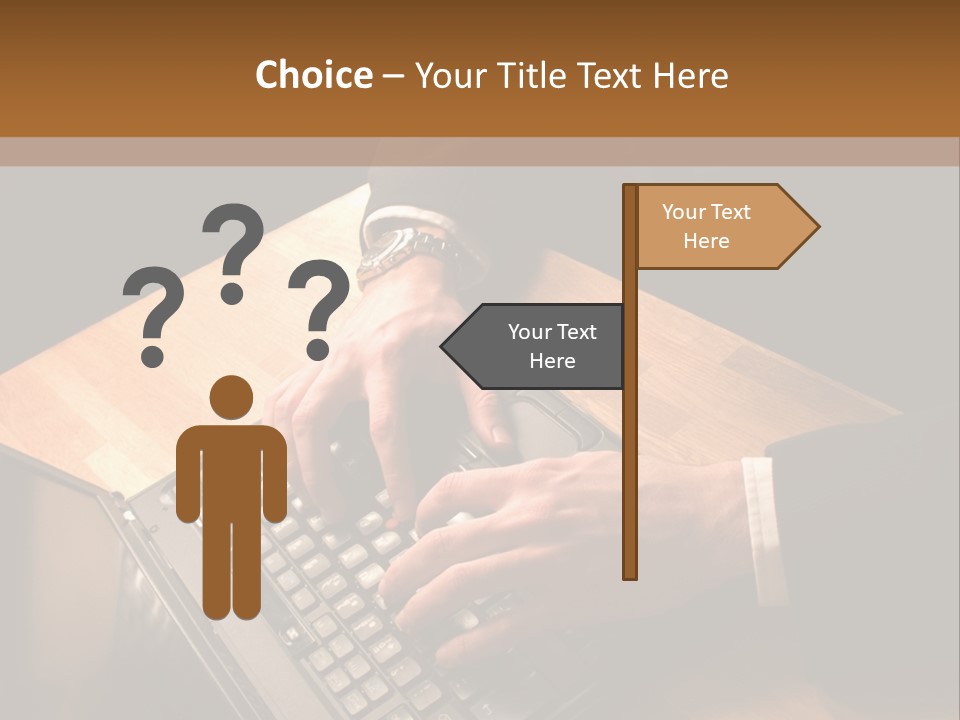 White Macro Blackberry PowerPoint Template