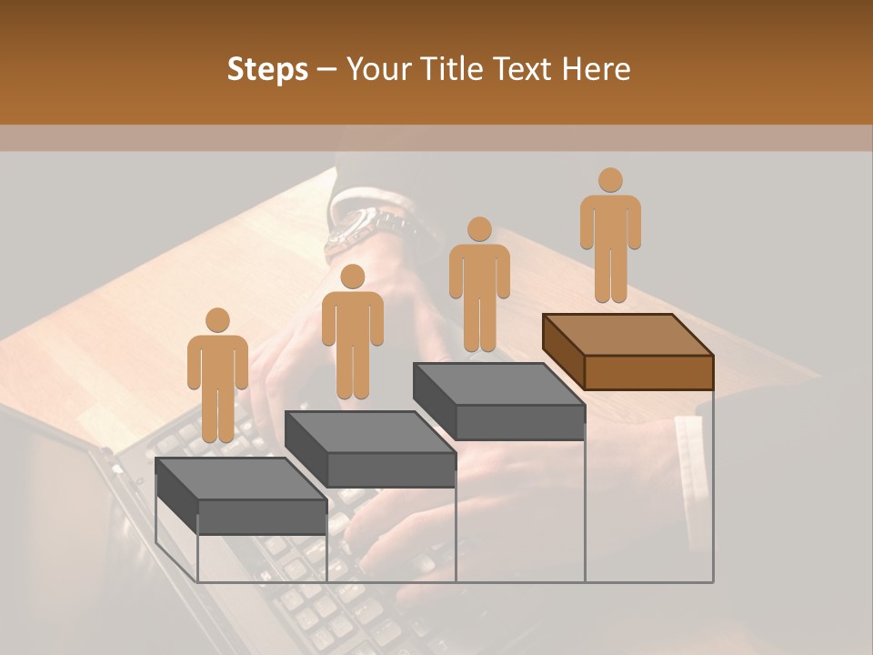 White Macro Blackberry PowerPoint Template