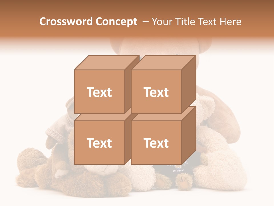 Child Gift Fur PowerPoint Template