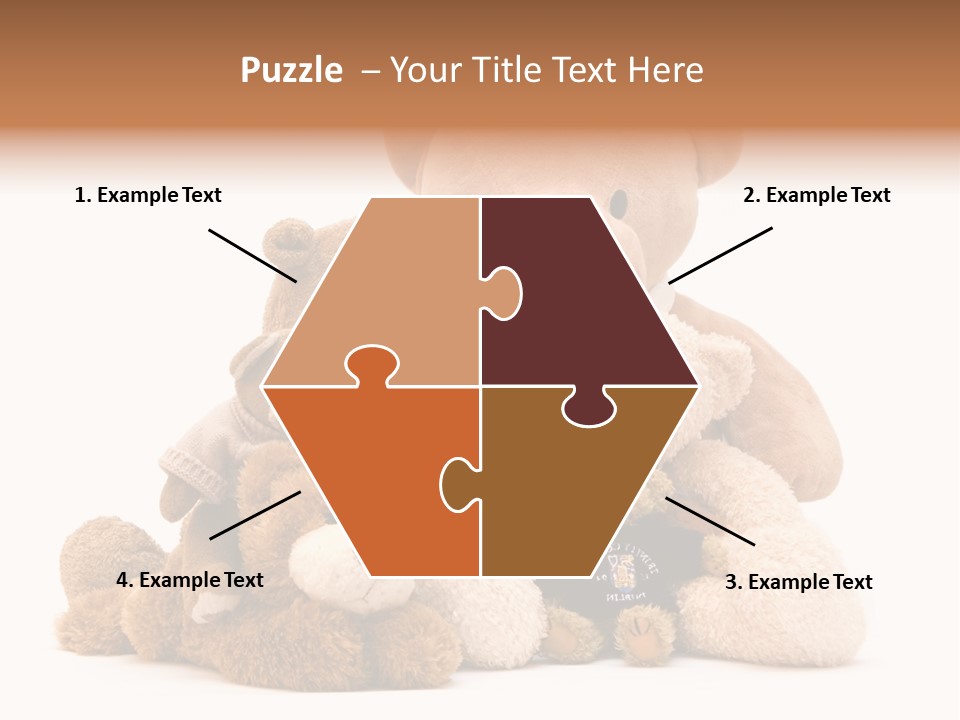 Child Gift Fur PowerPoint Template