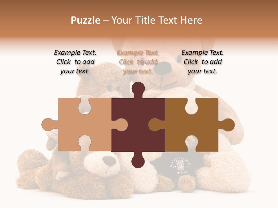 Child Gift Fur PowerPoint Template