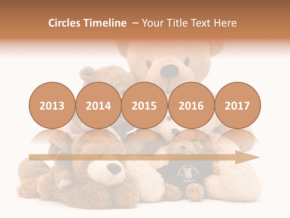 Child Gift Fur PowerPoint Template