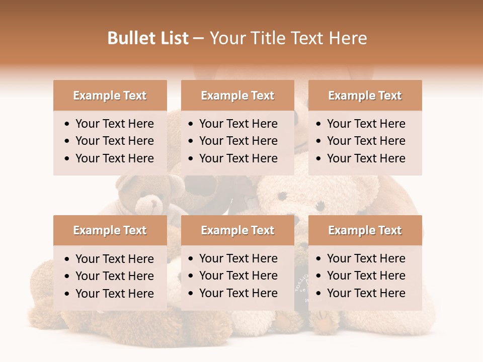 Child Gift Fur PowerPoint Template