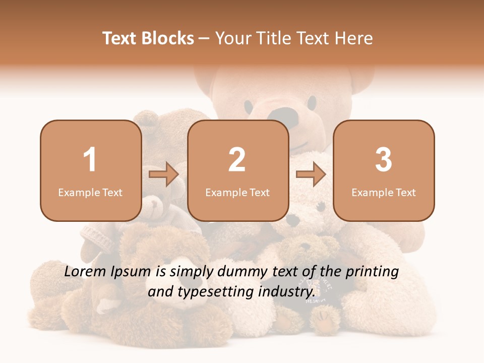 Child Gift Fur PowerPoint Template