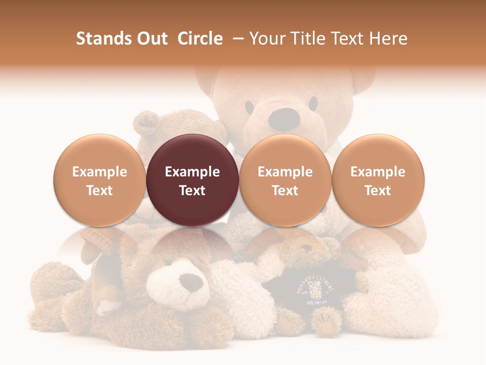 Child Gift Fur PowerPoint Template