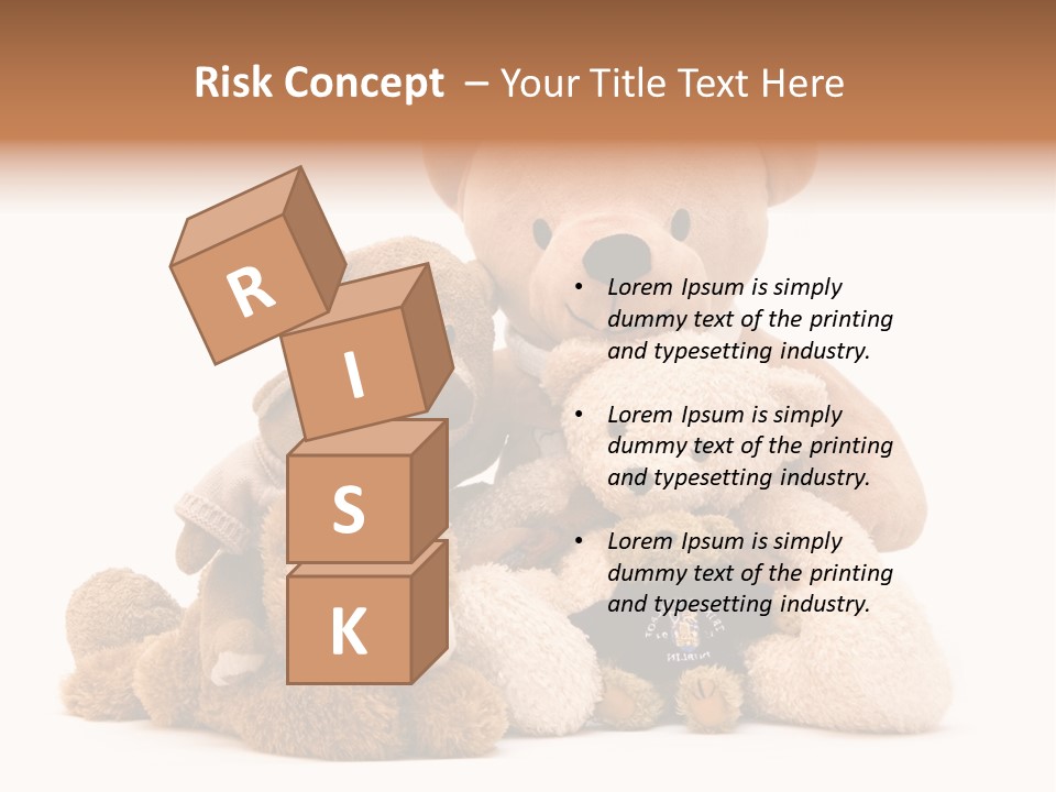 Child Gift Fur PowerPoint Template