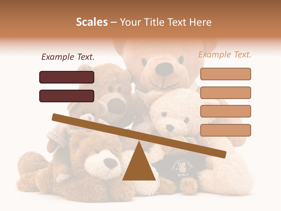 Child Gift Fur PowerPoint Template