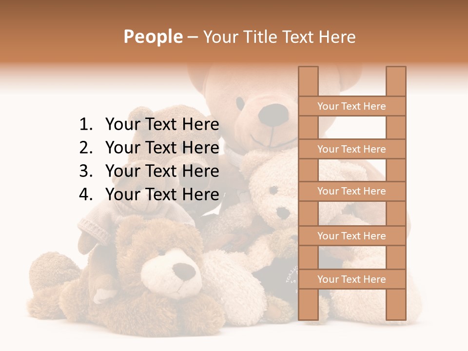 Child Gift Fur PowerPoint Template