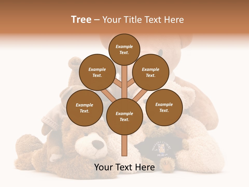 Child Gift Fur PowerPoint Template
