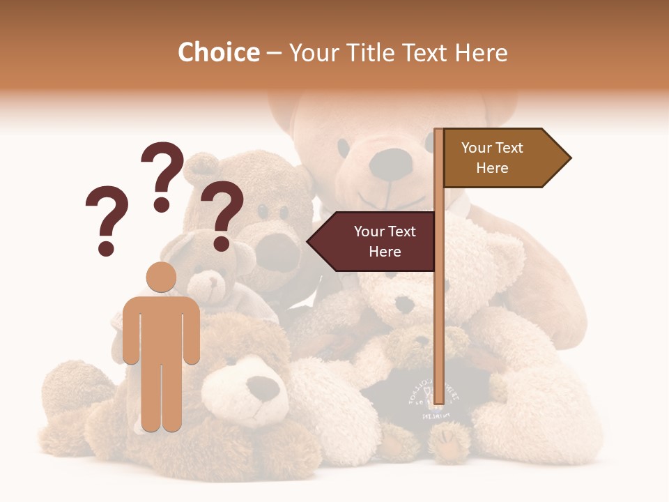 Child Gift Fur PowerPoint Template