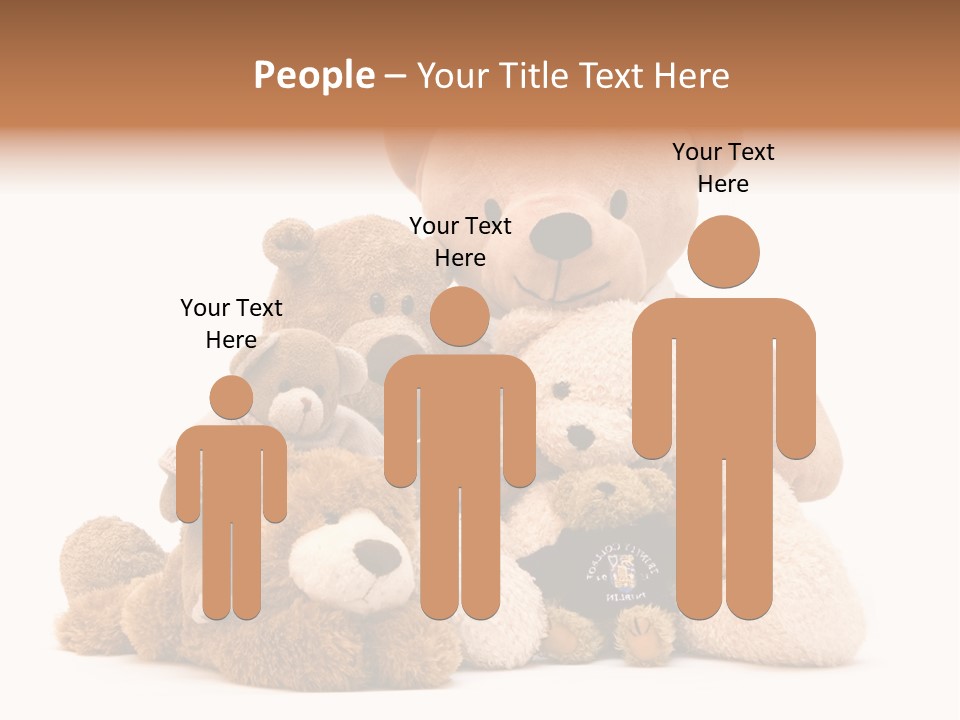 Child Gift Fur PowerPoint Template