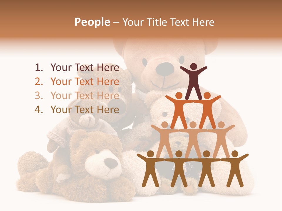 Child Gift Fur PowerPoint Template