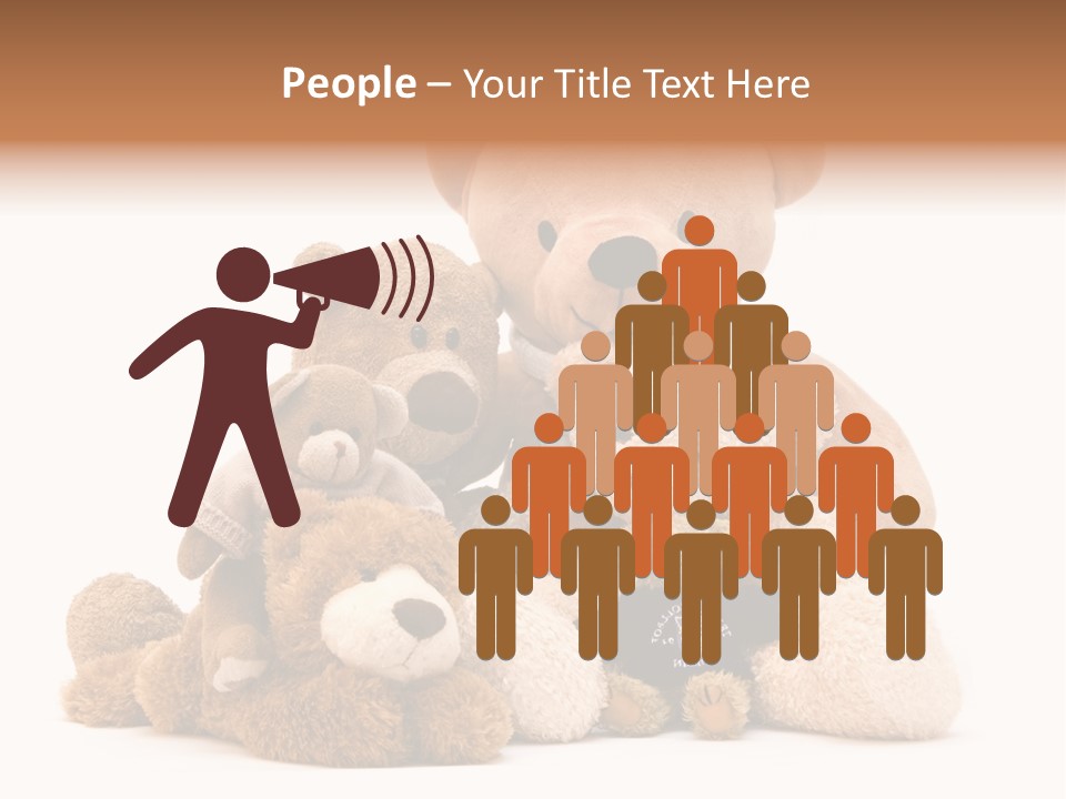 Child Gift Fur PowerPoint Template