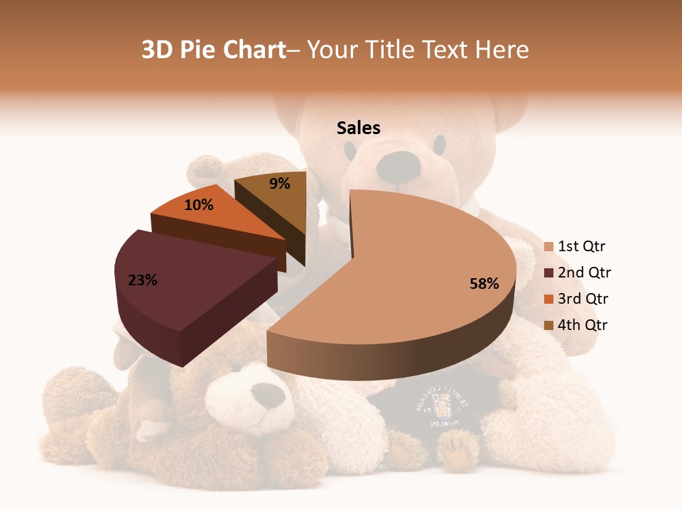 Child Gift Fur PowerPoint Template