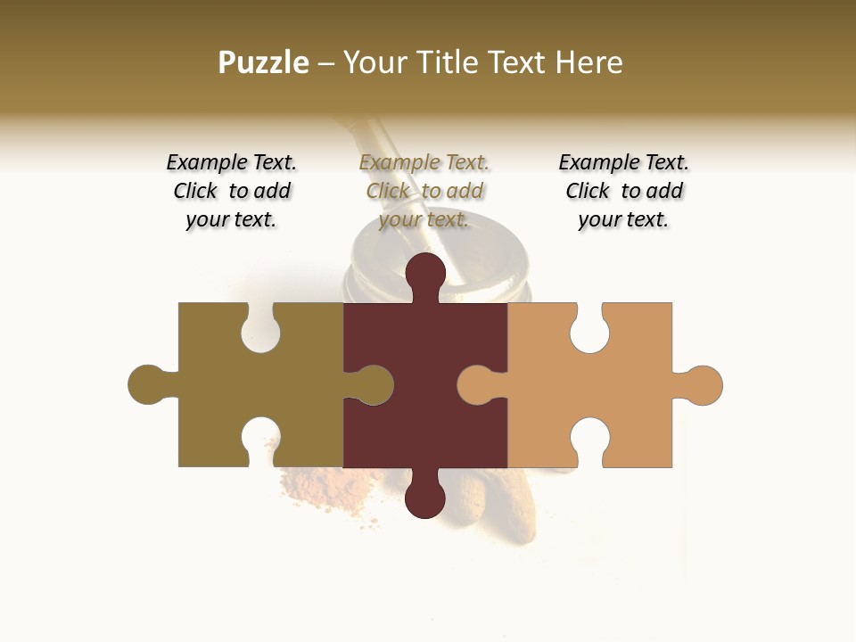 Pungent Spice Coriander PowerPoint Template