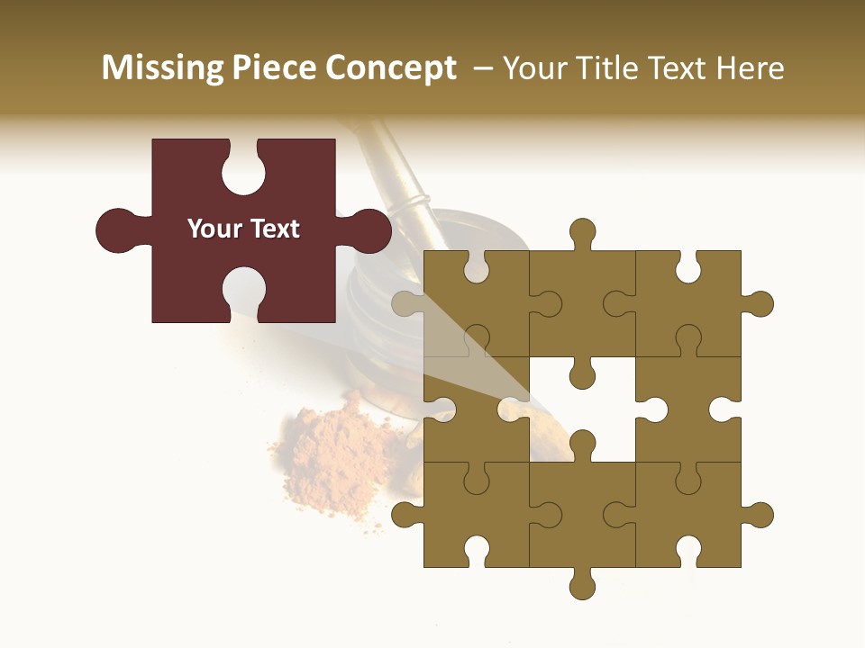 Pungent Spice Coriander PowerPoint Template