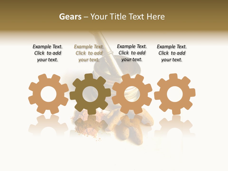 Pungent Spice Coriander PowerPoint Template