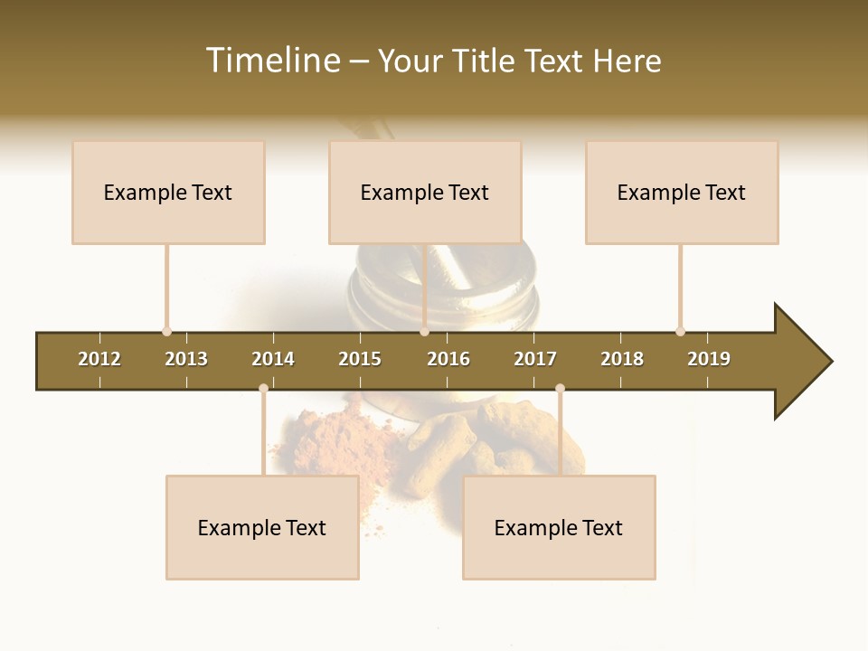 Pungent Spice Coriander PowerPoint Template