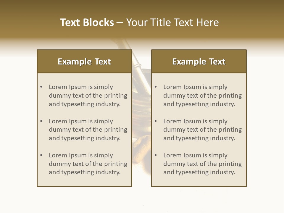 Pungent Spice Coriander PowerPoint Template