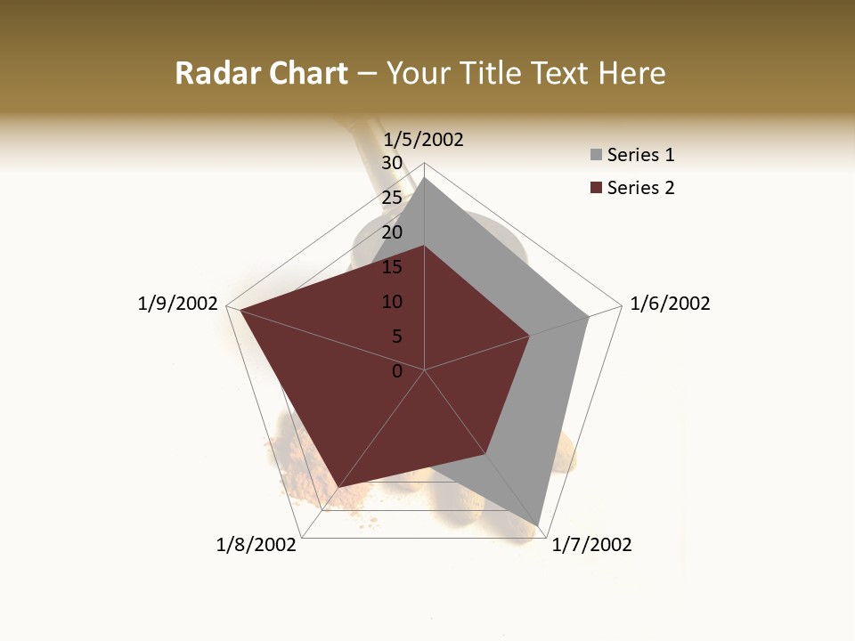 Pungent Spice Coriander PowerPoint Template