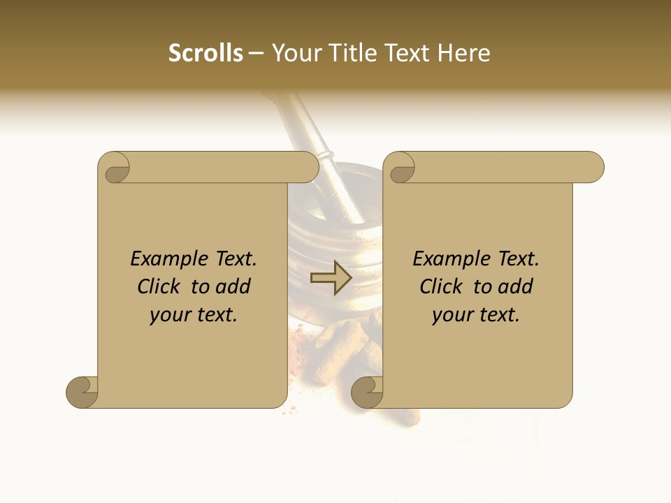 Pungent Spice Coriander PowerPoint Template