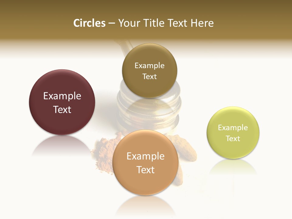 Pungent Spice Coriander PowerPoint Template