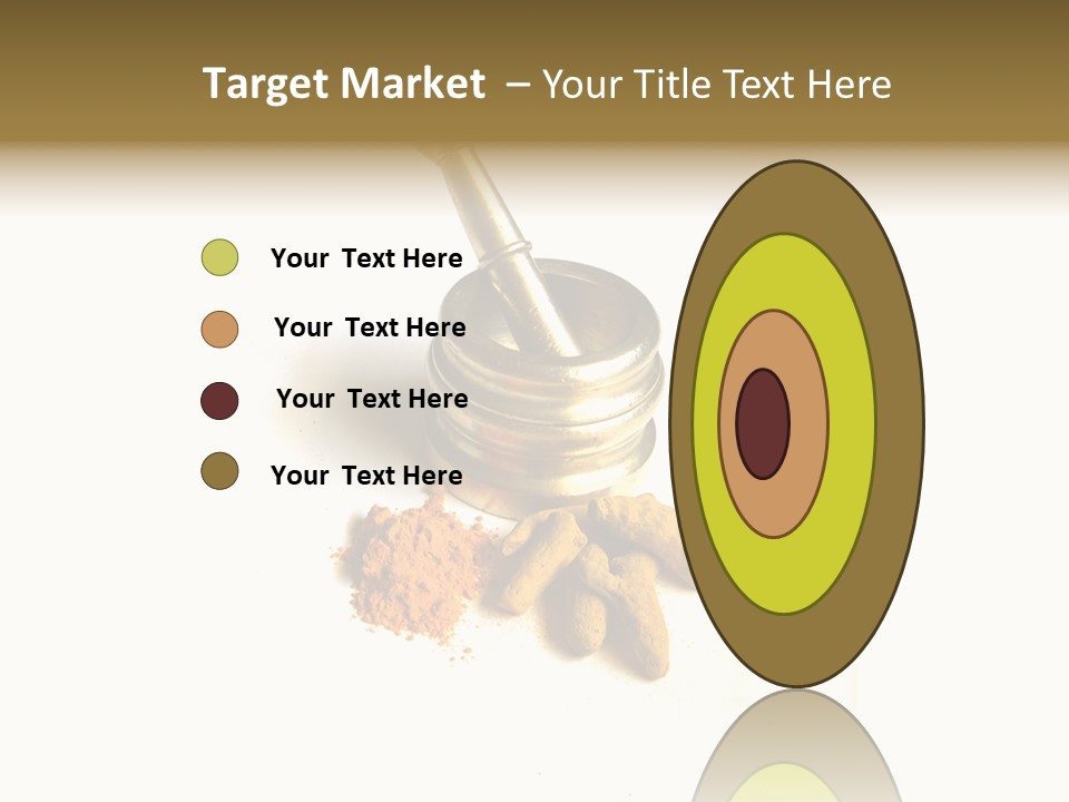 Pungent Spice Coriander PowerPoint Template