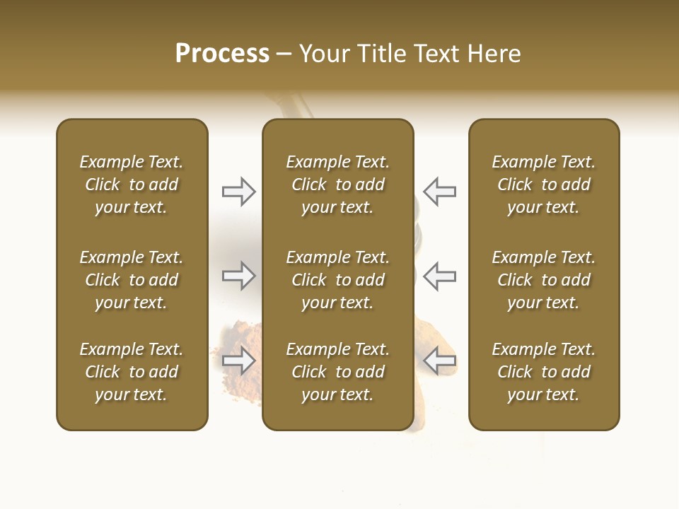 Pungent Spice Coriander PowerPoint Template