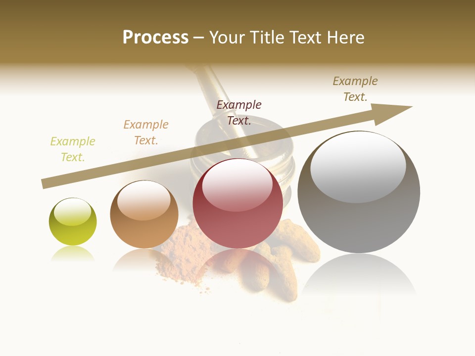 Pungent Spice Coriander PowerPoint Template