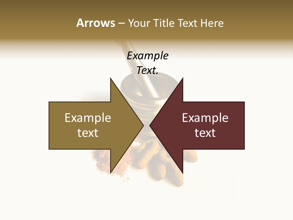 Pungent Spice Coriander PowerPoint Template