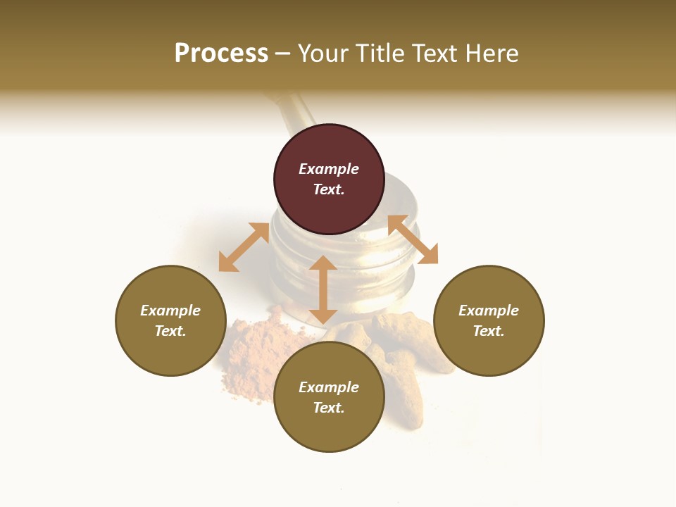 Pungent Spice Coriander PowerPoint Template