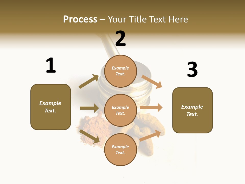 Pungent Spice Coriander PowerPoint Template