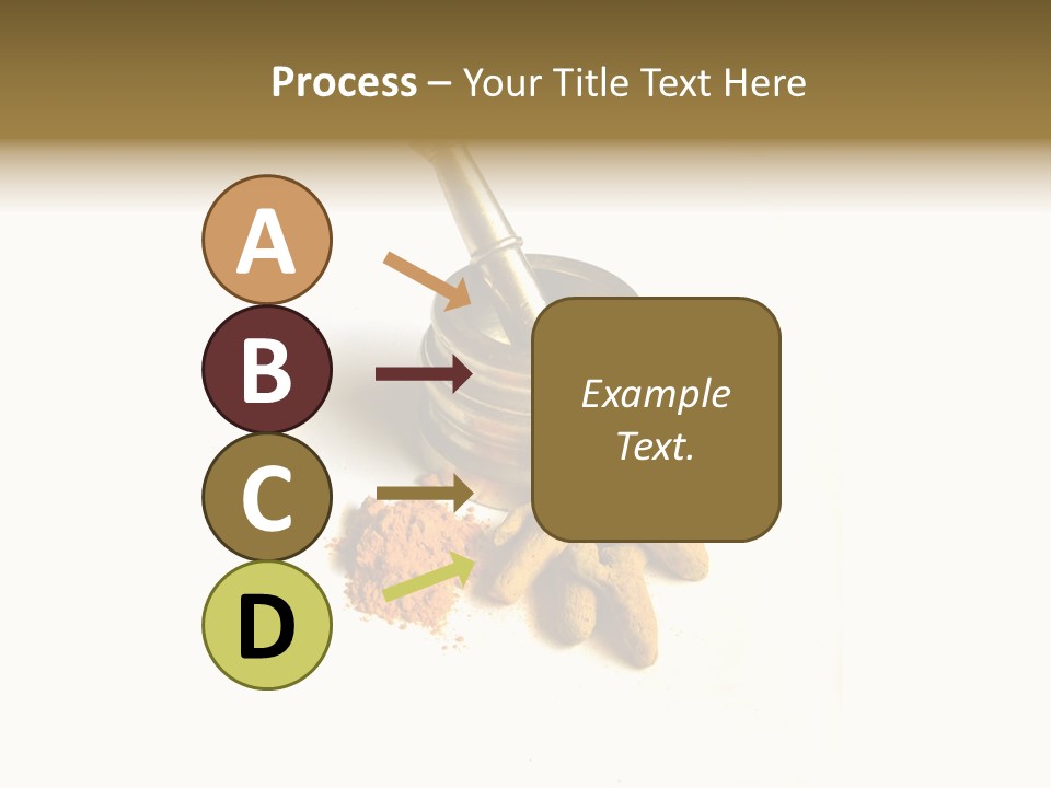 Pungent Spice Coriander PowerPoint Template