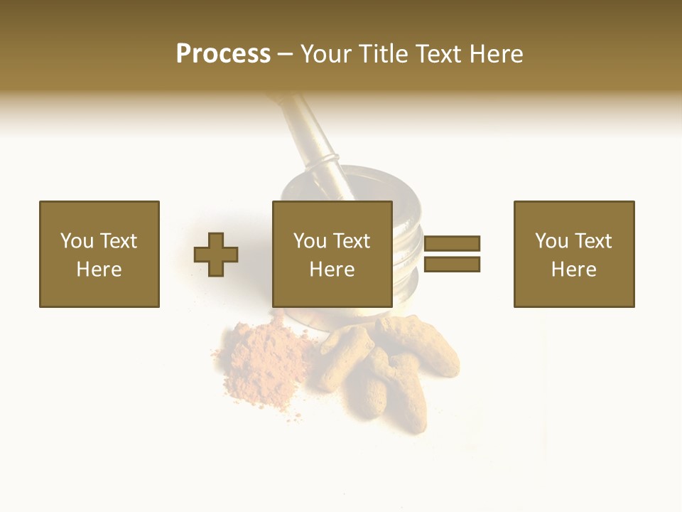 Pungent Spice Coriander PowerPoint Template