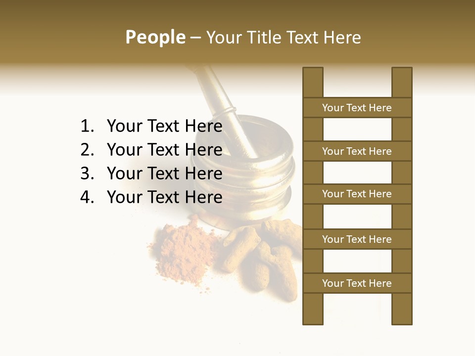 Pungent Spice Coriander PowerPoint Template