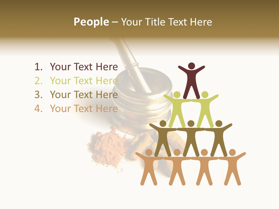 Pungent Spice Coriander PowerPoint Template