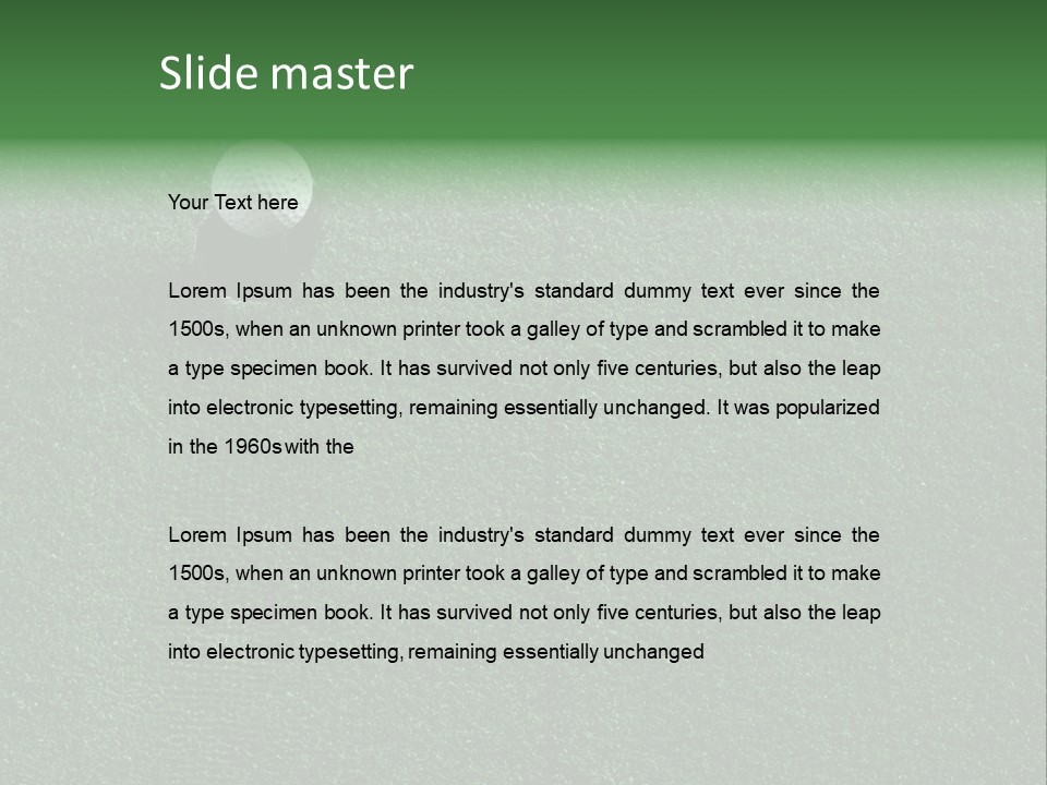 Goods Lawn Supplies PowerPoint Template