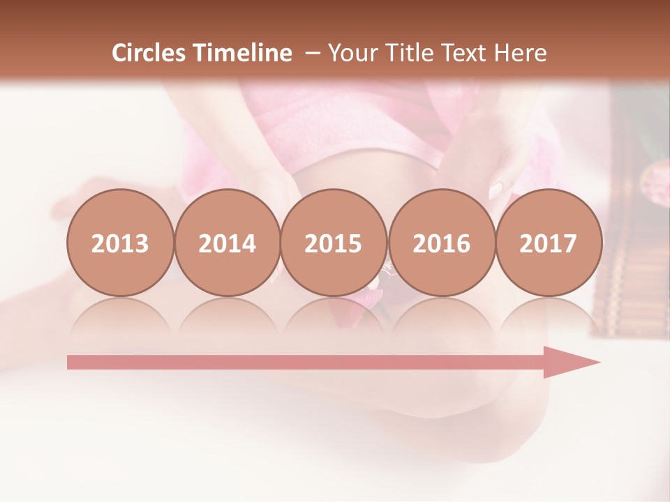 Spring Blue Plant PowerPoint Template