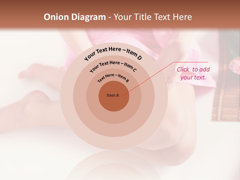 Spring Blue Plant PowerPoint Template