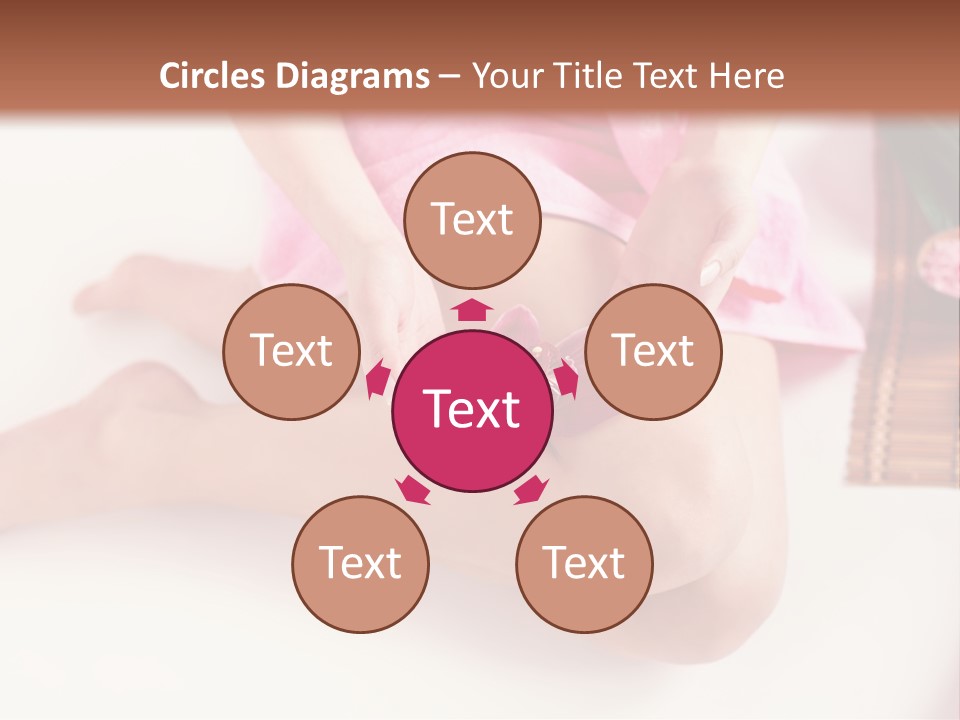 Spring Blue Plant PowerPoint Template