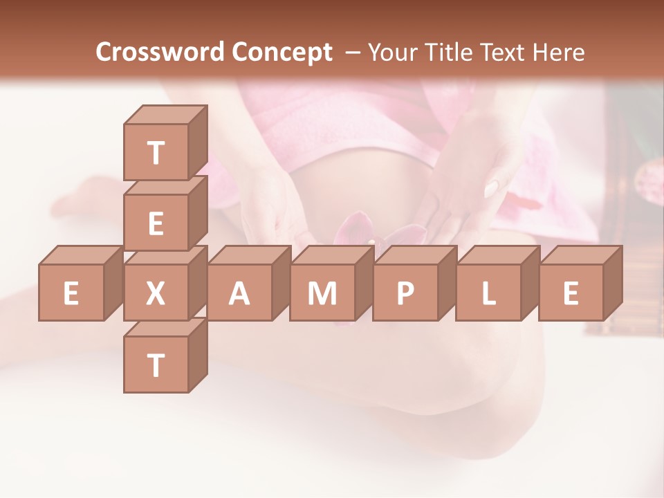 Spring Blue Plant PowerPoint Template