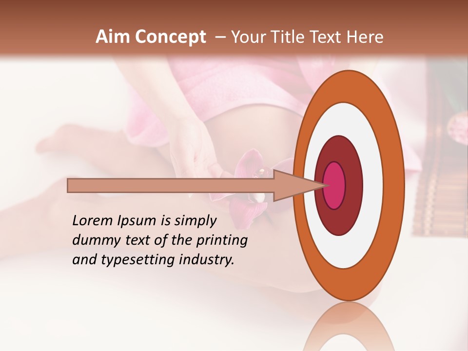 Spring Blue Plant PowerPoint Template