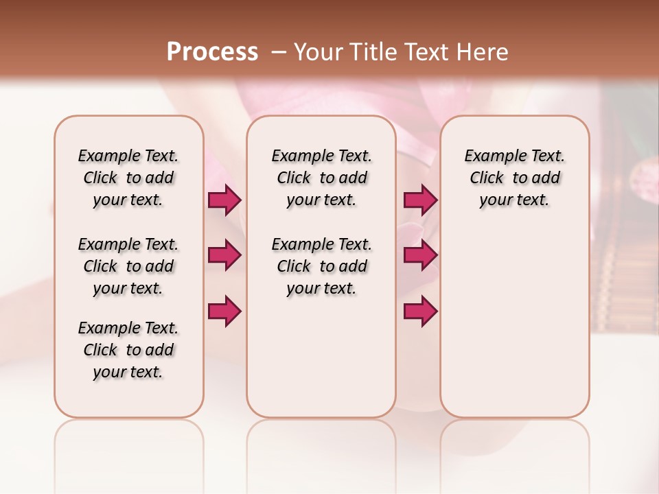 Spring Blue Plant PowerPoint Template