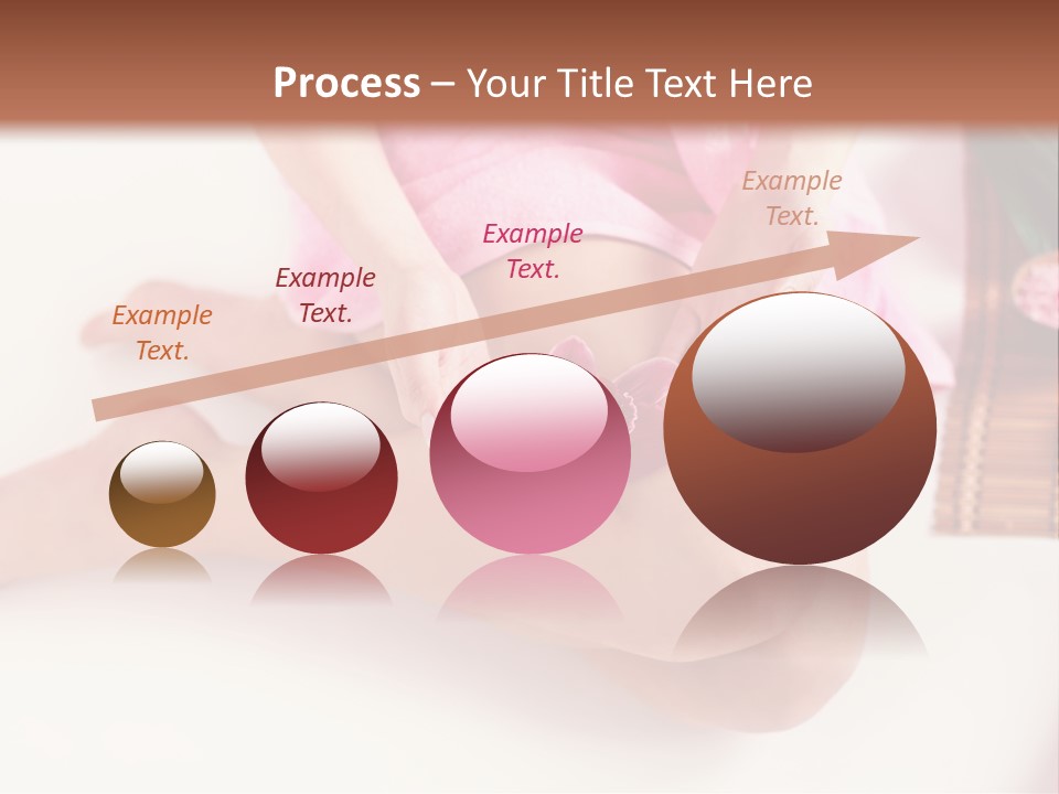 Spring Blue Plant PowerPoint Template