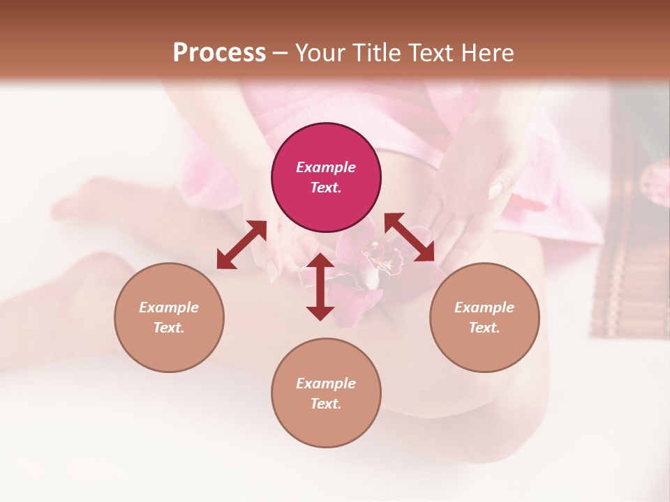 Spring Blue Plant PowerPoint Template