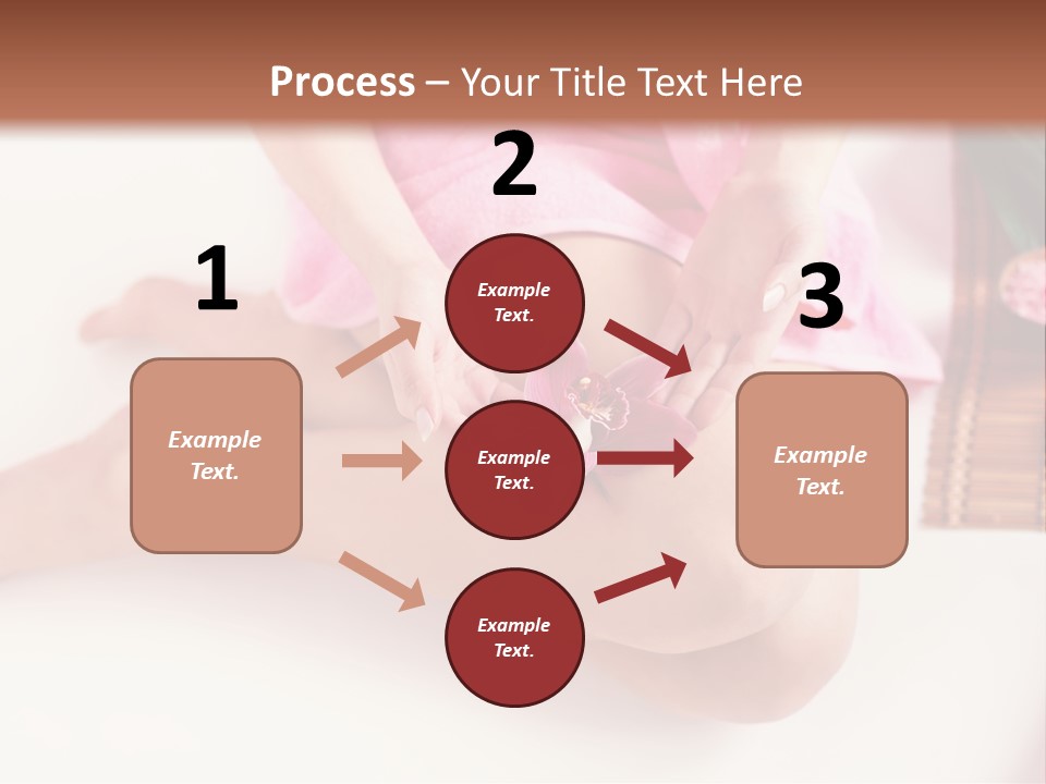 Spring Blue Plant PowerPoint Template